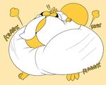  alphys belly bely big_belly big_breasts breasts cleavage clothed clothing eyewear glasses kurohachuurui lizard overweight reptile scalie thick_thighs undertale video_games wide_hips 