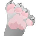  claws cloufy digital_media_(artwork) hi_res pawpads paws simple_background toes 
