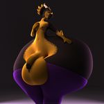  2017 3d_(artwork) anthro anthroanim balls big_balls clothing digital_media_(artwork) dragon girly horn huge_balls humanoid_penis hyper hyper_balls hyper_thighs leggings legwear male milenth_drake nipples penis simple_background smile solo thick_thighs wide_hips 