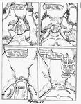  1998 comic duo feline_taur female human human_on_taur interspecies male male/female mammal nude oscar_marcus penis taur 