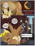  anus butt comic dogina eevee eeveelution female heat_(disambiguation) jolteon male nintendo pocket_monsters pok&eacute;mon pussy umbreon video_games xxgato 