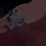  absurdres commentary_request desert english_commentary floating highres magnet mixed-language_commentary night night_sky no_humans one-eyed outdoors pokemon pokemon_(creature) pokemon_focus sand sandy_shocks screw shadow sky star_(sky) starry_sky user_yyzn2722 yellow_eyes 