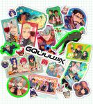  ! !! :o ^_^ alcohol amate_yuzuriha animal_ears annqi aqua_eyes atharv bandaid bandaid_on_cheek bandaid_on_face bask_om beard bindi black_dress black_hair black_hairband black_shirt black_tank_top blonde_hair blue_eyes blue_hair blue_scarf blue_shirt bocata_(gquuuuuux) bolo_tie bowl_cut brown_hair brown_jacket brown_pants brown_vest challia_bull char_aznable chef chef_hat closed_eyes closed_mouth coat collared_shirt colored_eyelashes commentary_request comoli_harcourt conch_(gundam) connected_beard cooking copyright_name crossed_arms cup dark-skinned_female dark-skinned_male dark_skin deux_murasame dog_ears dog_girl dog_tags dress drinking_glass dumpling english_text facial_hair falling feeding fish_(food) flower food fox_boy fox_ears fox_girl full_beard gates_capa gfred glasses gloves gquuuuuux green_eyes green_hair green_jacket green_pants green_shirt grid_background grin gundam gundam_gquuuuuux hair_between_eyes hair_ornament hairband hairclip hand_on_another&#039;s_cheek hand_on_another&#039;s_face hand_on_another&#039;s_head hand_on_own_chest hand_on_own_hip hands_on_own_hips haro hat helmet high_collar highres holding holding_cup holding_plate holding_spoon jacket jetpack jezzi jiaozi jitome kaine_(gundam) kemonomimi_mode kycilia_zabi lalah_sune leaning_to_the_side loafers logo long_hair long_sideburns long_sleeves looking_at_another looking_at_viewer mask mature_male messy_hair miguel_serverto military_uniform momochi_(bmbmomomo) mouth_mask musical_note mustache nabu_(gundam) nigirizushi nyaan_(gundam_gquuuuuux) off_shoulder omelet omurice open_clothes open_coat open_mouth open_shirt outstretched_arms pants pie plate pouring puffy_sleeves purple_hair purple_shirt raccoon_boy raccoon_ears razor rectangular_mouth red_eyes red_flower red_hair red_rose red_socks rose scarf shaving shaving_beard shaving_cream shiiko_sugai shirouzu_(gundam) shirt shoes short_hair short_sidetail short_sleeves shuji_ito sideburns simple_background single_sidelock sleeveless sleeveless_sweater smile socks spiked_hair spoon sticker stretching surprised sushi sweat sweater tank_top teacup thick_eyebrows trust_fall turtleneck u_u undershirt updo v-neck vest watermark white_background white_coat white_gloves white_hair white_shirt white_shoes white_sweater wide-eyed wine wine_glass wing_collar xavier_olivette yellow_dress yellow_eyes zeknova 