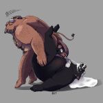 1:1 age_difference anal anal_penetration animal_humanoid anthro anthro_on_anthro balls beard belly big_belly black_body black_fur blush bodily_fluids body_hair bovid bovid_humanoid bovine brian_(sihai&#039;s_legacy) brown_body brown_fur butt cattle chest_hair cum cum_drip cum_in_ass cum_in_mouth cum_inflation cum_inside cum_on_chin cum_on_self cumshot digital_media_(artwork) dripping duo eduard_michell_(leelynier) ejaculation erection excessive_cum excessive_genital_fluids facial_hair from_front_position fur genital_fluids genitals hair hairy hi_res horn humanoid humanoid_genitalia inflation male male/male male_penetrated male_penetrating male_penetrating_male mammal mammal_humanoid mating_press murid murine musclegut muscular muscular_anthro muscular_male nipples nude nutdoesart older_male overweight overweight_anthro overweight_male pecs penetration penile penis piledriver_position rat rodent sex sihai&#039;s_legacy simple_background smile tail tail_fetish tail_in_ass tail_insertion tail_play tail_sex thick_thighs white_hair