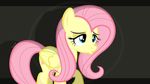  blue_eyes cutie_mark equine feathered_wings feathers female feral fluttershy_(mlp) friendship_is_magic fur hair long_hair mammal my_little_pony noah-x3 pegasus pink_hair pouting signature solo standing wings yellow_body yellow_feathers 