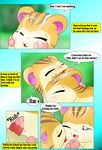  blush brother brother_and_sister comic cum cum_on_face curby cute dialogue english_text female fur hamster hamtaro_(series) incest licking male male/female mammal messy open_mouth orange_fur penetration penis pussy rodent sandy_(hamtaro) sex sibling sister stan_(hamtaro) striped_fur stripes tapering_penis text tongue tongue_out twins vaginal vaginal_penetration 