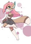 2017 anthro canine chibi clothed clothing female looking_at_viewer mammal redpixie simple_background smile solo 