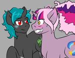  blush equine fan_character feral friendship_is_magic fur hair horn horse hybrid jolliapplegirl mammal my_little_pony pony red_eyes shaking shivering sirius_veil story tagme toxic_love unicorn 