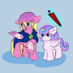  bandage blood equine feral flurry_heart_(mlp) friendship_is_magic horn horse jolliapplegirl magic magic_grip mammal my_little_pony pony skyl_(jolliapplegirl) story story_in_description tagme umbrella unicorn 