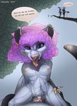  albinoart anthro apossum breasts cum hair incest invalid_color invalid_tag mammal marsupial opossum penetration penis pow pussy sibling sister smile teenager text tongue tree upside young 