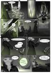  absurd_res alien bioluminescence chance_(experiment) comic disney english_text evilbunnyking experiment_(species) glowing gun hi_res lilo_and_stitch petresko_(character) ranged_weapon seyloid text tsuki_akurei weapon 