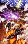  bubbles burning_godzilla destoroyah energy epic giant_monster glowing godzilla godzilla_(series) kaiju_samurai kaijuu monster no_humans smoke toho_(film_company) water 