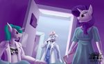  2017 anthro blood bra clothing fan_character friendship_is_magic hospital my_little_pony nurse_redheart_(mlp) quakehoof rarity_(mlp) story underwear vampire 