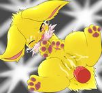  anal anal_penetration blush cum cum_in_pussy cum_inside disembodied_penis eeveelution female feral jolteon kuroneko_waltz male male/female nintendo open_mouth penetration penis pok&eacute;mon sex tears video_games 