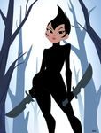  1girl ashi character_request samurai_jack solo tagme 