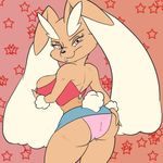  anthro big_breasts big_butt breasts butt clothing female hi_res joelasko looking_at_viewer lopunny nintendo panties pok&eacute;mon smile solo underwear video_games 