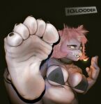 3d_(artwork) 5_toes absurd_res aida_(twistedfurby) anthro bikini bikini_top breath_powers clothing curling_toes digital_media_(artwork) dirty dirty_feet elemental_manipulation feet female fire fire_breathing fire_manipulation fish foot_fetish foot_focus hi_res hybrid iglooder marine shark simple_background soles swimwear toes two-piece_swimsuit wrinkled_feet wrinkles