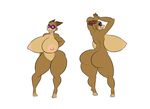  2017 armpits big_breasts big_butt breasts butt deadpliss eyewear female goggles gremlin hi_res huge_breasts huge_butt nipples nude pussy smile solo thick_thighs voluptuous wide_hips 