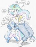  2017 anthro anthrofied dialogue duo english_text equine female flicker-show friendship_is_magic horn mammal my_little_pony princess_celestia_(mlp) princess_luna_(mlp) text winged_unicorn wings young 