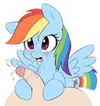  anthro anthrofied blush butt clothing colored cum cum_on_face cutie_mark disembodied_penis equine feathered_wings feathers fellatio female feral friendship_is_magic hearlesssoul hi_res looking_back male male/female mammal monochrome my_little_pony oral pegasus penis rainbow_dash_(mlp) sex smile wings 