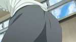  1girl animated animated_gif ass boku_to_misaki-sensei huge_ass panties skirt_lift surprise underwear window 