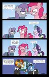  2017 bobthedalek clothing comic dialogue english_text equine friendship_is_magic horn horse magic maid_uniform mammal maud_pie_(mlp) my_little_pony pinkie_pie_(mlp) pony starlight_glimmer_(mlp) sunburst_(mlp) text trixie_(mlp) unicorn uniform 