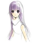  1girl dress hairband long_hair purple_eyes purple_hair sophie_(tales) tales_of_(series) tales_of_graces 