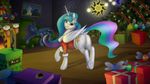  animated bouncing butt christmas christmas_tree clothing cutie_mark digital_media_(artwork) eqamrd equine female feral fireplace friendship_is_magic gift hair holidays hooves horn inside long_hair looking_at_viewer looking_back mammal my_little_pony nude princess_celestia_(mlp) princess_luna_(mlp) queen_chrysalis_(mlp) the_smooze tree underhoof winged_unicorn wings 