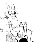  anthro arctic_fox black_and_white blush bottomless canine clothed clothing cunnilingus disney duo female fox fur jack_savage lagomorph male mammal monochrome oral partially_clothed rabbit reclining replytoanons sex simple_background skye_(zootopia) spread_legs spreading surprise vaginal white_background wide_eyed zootopia 