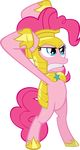  alpha_channel armor blue_eyes cutie_mark earth_pony equine female feral friendship_is_magic fur hair hat helmet horse horseshoe mammal multicolored_hair my_little_pony pink_hair pinkie_pie_(mlp) pony royal_guard_(mlp) simple_background solo spaceponies transparent_background 