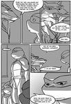  comic donatello_(tmnt) leonardo_(tmnt) male mammal michelangelo_(tmnt) ninja poster raphael_(tmnt) rat reptile rodent scalie sneefee splinter teenage_mutant_ninja_turtles text turtle 