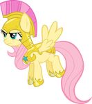  alpha_channel armor cutie_mark equine feathered_wings feathers female feral fluttershy_(mlp) friendship_is_magic fur hair hat helmet horseshoe long_hair mammal multicolored_hair my_little_pony pegasus pink_hair royal_guard_(mlp) simple_background solo spaceponies transparent_background wings 