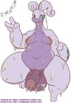  2017 2_toes 4_fingers alpha_channel alternate_version_available anthro areola badgengar balls big_balls big_penis breasts dragon erection goodra humanoid_penis iliekbuttz male navel nintendo nipples nude one_eye_closed penis pok&eacute;mon simple_background sitting slightly_chubby slime small_breasts smile solo thick_thighs toes transparent_background uncut v_sign vein veiny_penis video_games wink 