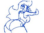  animated at butt clothed clothing female ghire ghireleaf ghost hi humanoid invalid_background invalid_tag jiggle res shorts sketch solo spirit twerking viewer 