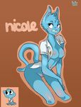  amazing blue_fur blue_hair cat danawolfin feline female fur gambol hair invalid_tag mammal nicole pussy solo world 