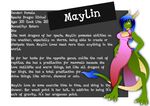  dragon dragon_girl edo_nova female invalid_tag maylin model_sheet reptile scalie 