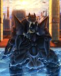 absurd_res alligator alligatorid anal anal_penetration anthro avian balls big_hands big_penis big_tongue bird bodily_fluids corvid crocodilian cum danzer_(reptilligator) digital_media_(artwork) dragon duo genital_fluids genitals hi_res humanoid_genitalia humanoid_penis hybrid in_pool khairon_(ewr_115) licking male muscular muscular_male mythological_creature mythological_scalie mythology nude oscine passerine penetration penis penis_size_difference reptile scalie sex shybird size_difference teeth tongue water