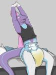 3:4 abdl absurd_res anthro bed bed_frame bed_sheet bedding bedroom big_diaper bodily_fluids clothed clothing clothing_lift diaper diaper_fetish diaper_use espio_(phantomotc) feces furniture generation_8_pokemon genital_fluids hi_res inteleon male nintendo open_mouth pantsless pillow pokemon pokemon_(species) pooping scripin shiny_inteleon shiny_pokemon shirt shirt_lift soiled_diaper soiling soiling_diaper solo topwear unclean_diaper urine used_diaper wet_diaper wetting wetting_diaper yawn