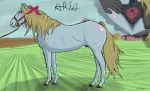  anus butt equine farm female feral hooves horse m3ta7r0n mammal pussy stretching 