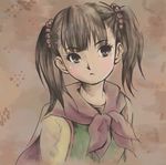  artist_request black_hair dragon_quest dragon_quest_iii fighter_(dq3) lowres short_hair short_twintails solo source_request twintails 