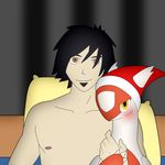  bed couple_(disambiguation) hat human latias legendary_pok&eacute;mon mammal nintendo pok&eacute;mon selfie trainer video_games 