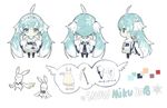  2018 aqua_eyes aqua_hair bangs bare_shoulders black_legwear bunny character_name character_sheet chibi closed_mouth color_guide commentary_request earrings eyebrows_visible_through_hair facing_away feathers from_behind from_side full_body fur-trimmed_kimono fur_collar fur_trim geta gohei gradient_hair hair_feathers hair_ornament hairband hatsune_miku japanese_clothes jewelry kimono kimono_skirt lf long_hair looking_at_viewer looking_away md5_mismatch multicolored_hair multiple_views nightgown obi off_shoulder outstretched_arms outstretched_hand print_kimono ribbon sash scarf shide simple_background smile snowflakes standing streaked_hair thighhighs twintails underwear very_long_hair vocaloid white_background white_feathers white_hair white_kimono white_scarf wide_sleeves yellow_ribbon yuki_miku yukine_(vocaloid) 