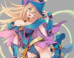  :d bare_shoulders belt blonde_hair blue_eyes blush_stickers breasts cape choker cleavage dark_magician_girl gem groin hat hat_tip highleg hips hyocorou large_breasts long_hair looking_at_viewer nail_polish off_shoulder open_mouth pentagram pink_nails pink_skirt skirt smile solo staff vambraces very_long_hair wizard_hat yuu-gi-ou yuu-gi-ou_duel_monsters 