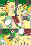  ampharos anal ass_to_mouth ball_fondling balls bisexual clearing comic cum cum_in_ass cum_in_pussy cum_inside fellatio female female/female feral fingering fondling foursome gardevoir group group_sex kissing male male/female mawile nintendo oral pok&eacute;mon rimming sex tree typhlosion video_games winick-lim 