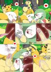  ampharos anal ass_to_mouth ball_fondling balls bisexual clearing comic cum cum_in_ass cum_in_pussy cum_inside fellatio female female/female feral fingering fondling foursome gardevoir group group_sex kissing male mawile nintendo oral pok&eacute;mon rimming sex tree typhlosion video_games winick-lim 