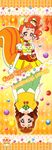  animal_ears kirakira_precure_a_la_mode pretty_cure stick_poster tail 