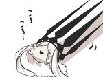  cape chibi comic commentary_request flailing goma_(gomasamune) hamster hat highres kantai_collection long_hair northern_water_hime shadow shinkaisei-kan solo translated white_background white_hair 