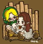  legend_of_zelda link malon nintendo ocarina_of_time young_link 