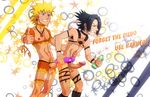  2boys anma male muscle naruto naruto_uzumaki sasuke_uchiha uchiha_sasuke uzumaki_naruto yaoi 