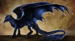  ambiguous_gender claws dragon feral fur furred_dragon horn isvoc membranous_wings scalie solo standing western_dragon wings 